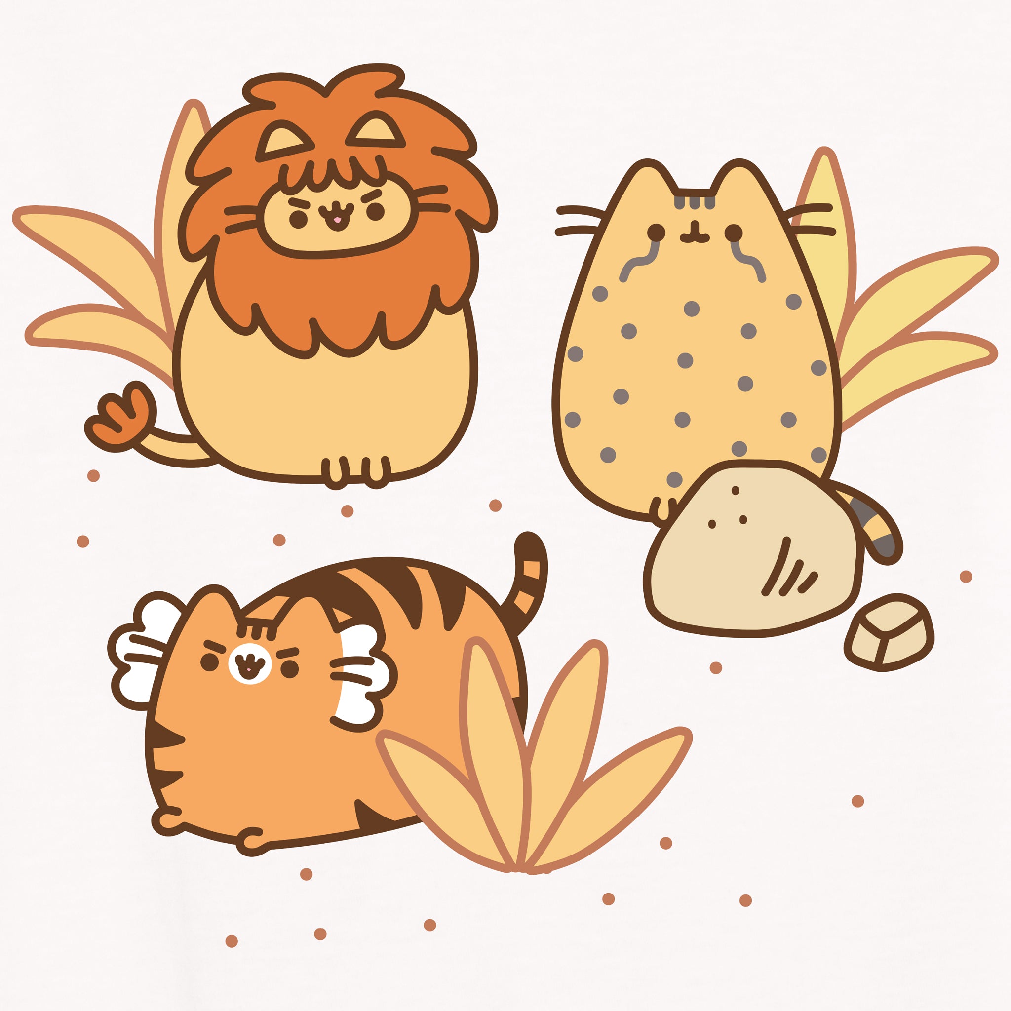 pusheen cat lion