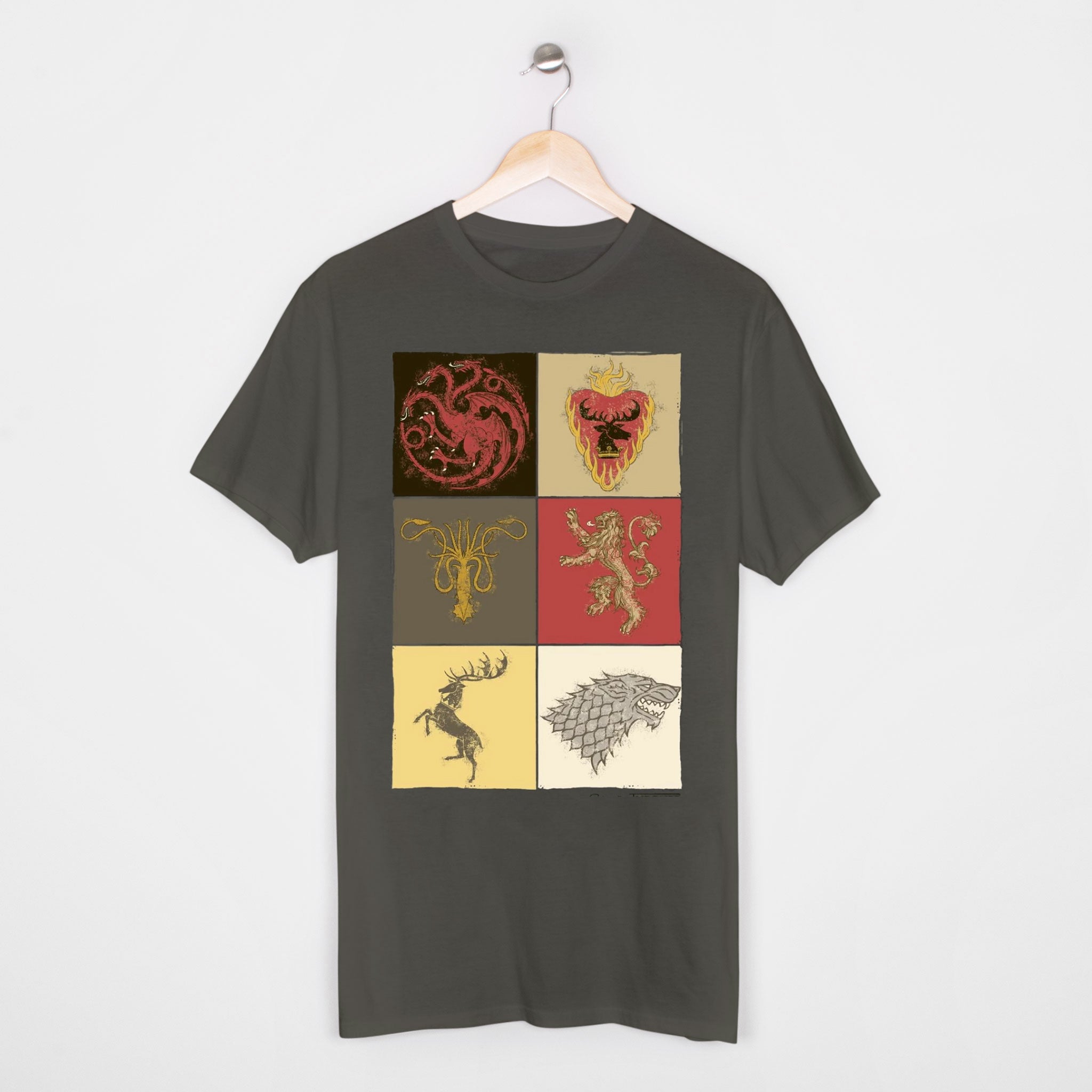 Culturefly Game Of Thrones Sigil Tiles T Shirt