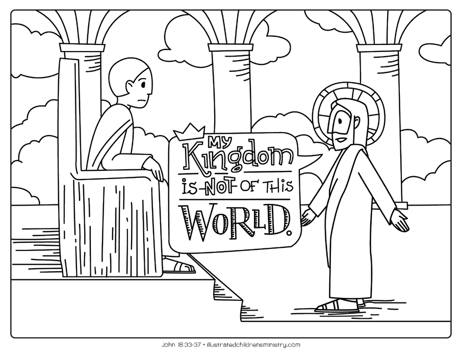 Praise And Worship Coloring Pages
