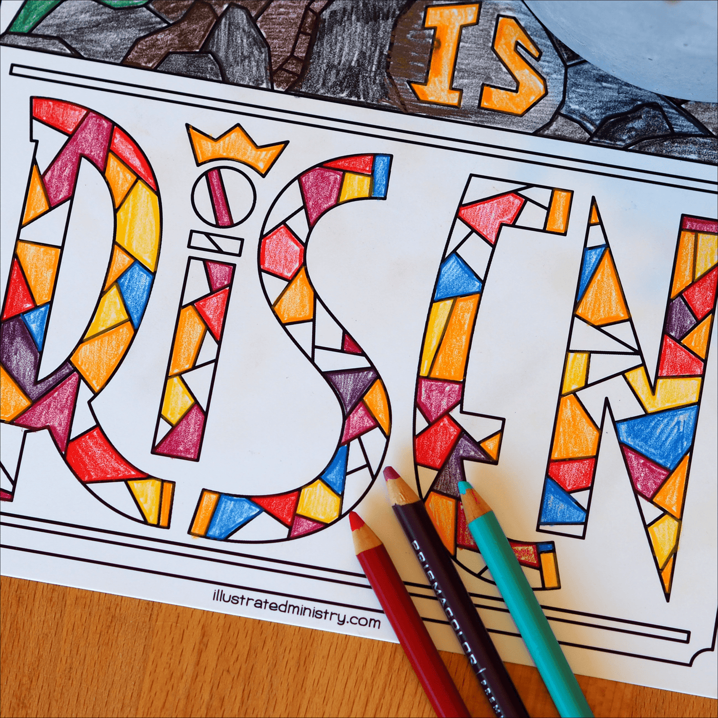 Easter Coloring Pages — Illustrated Ministry