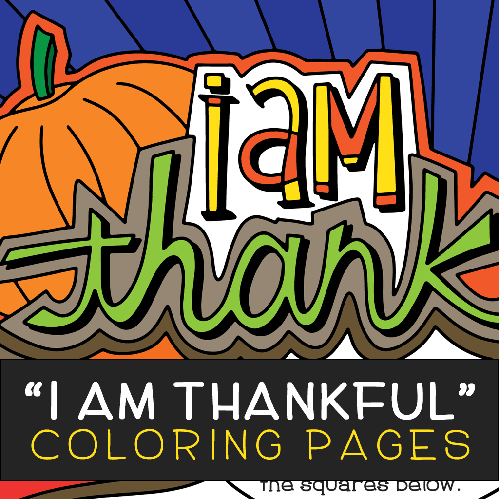 120 Simple I Am Thankful For Water Coloring Page for Adult