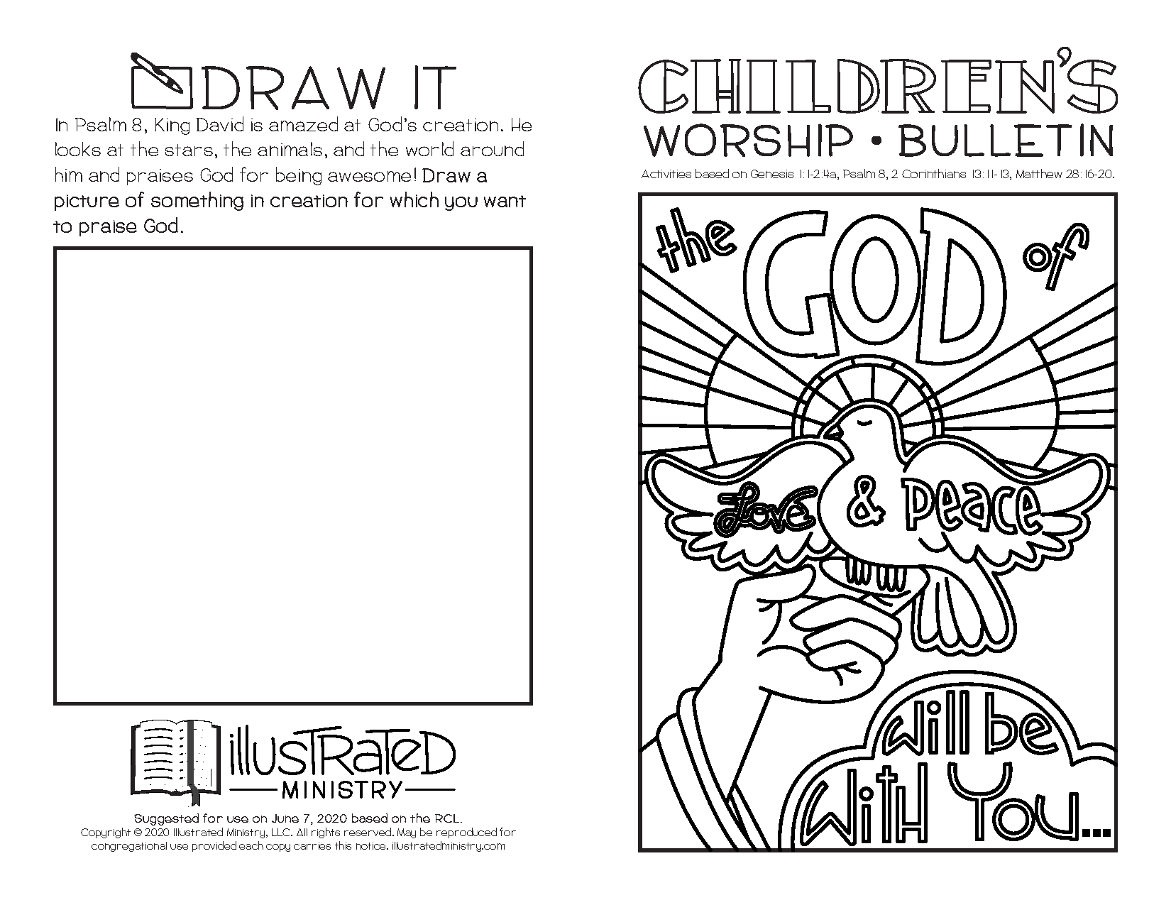 illustrated-worship-children-s-bulletins-summer-2020-illustrated