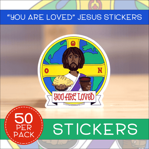 You Are Loved Vinyl Sticker — give with joy