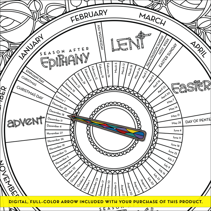 liturgical coloring pages