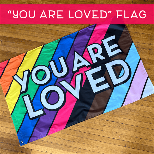 You Are Loved Vinyl Sticker — give with joy