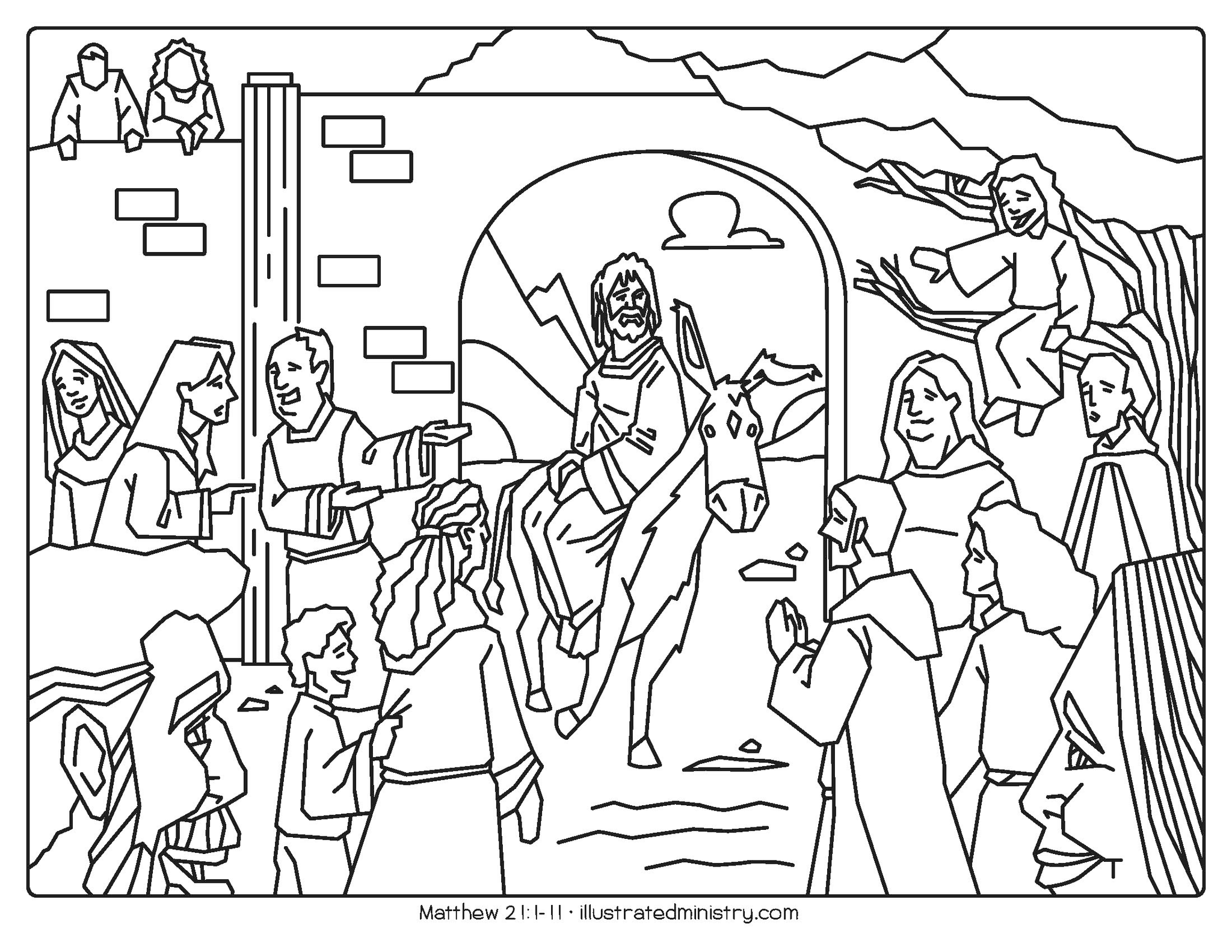 Download Bible Story Coloring Pages: Spring 2020 - Illustrated Ministry