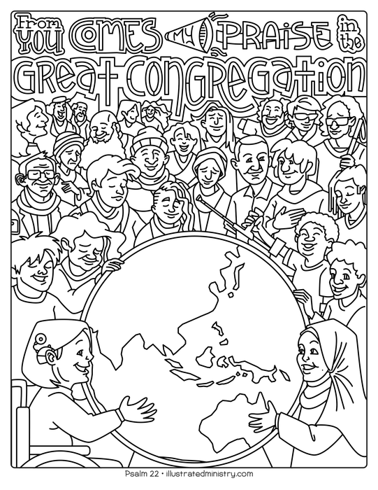 Bible Story Coloring Pages Spring 2021 Illustrated Ministry