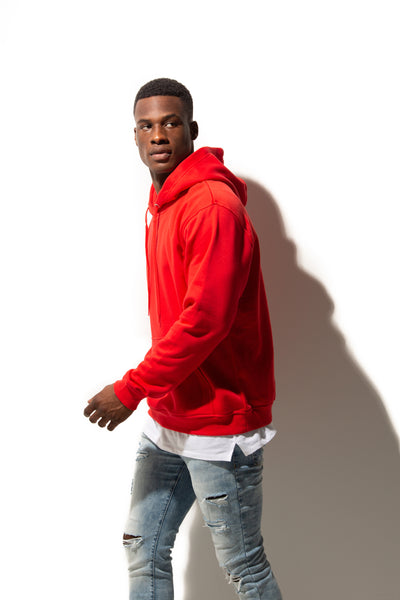 Wholesale Blank Red Hoodies, Sweatshirts For Women and Men- Lowest Priced Premium Fleece – Just ...