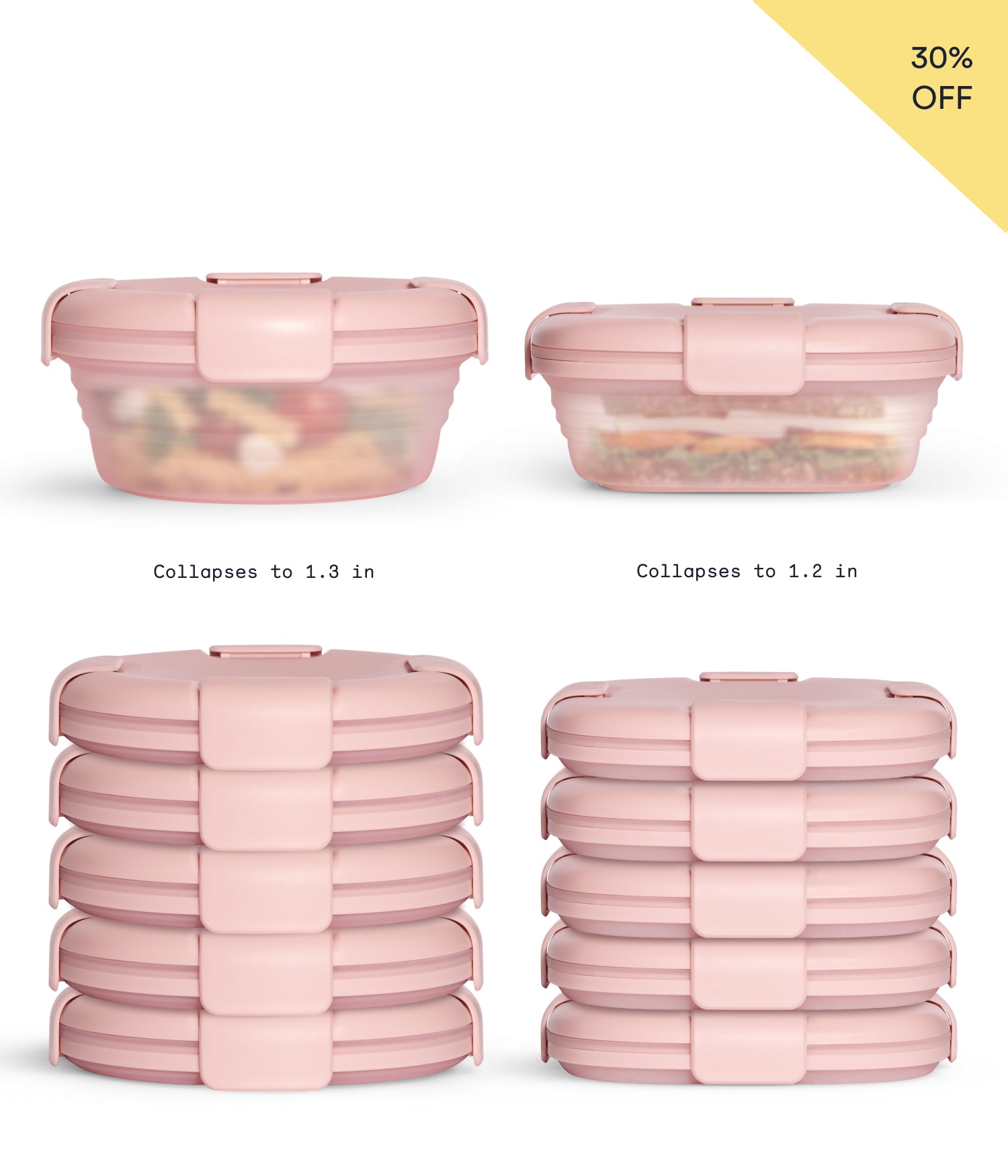 Food Storage 12-Pack, Translucent