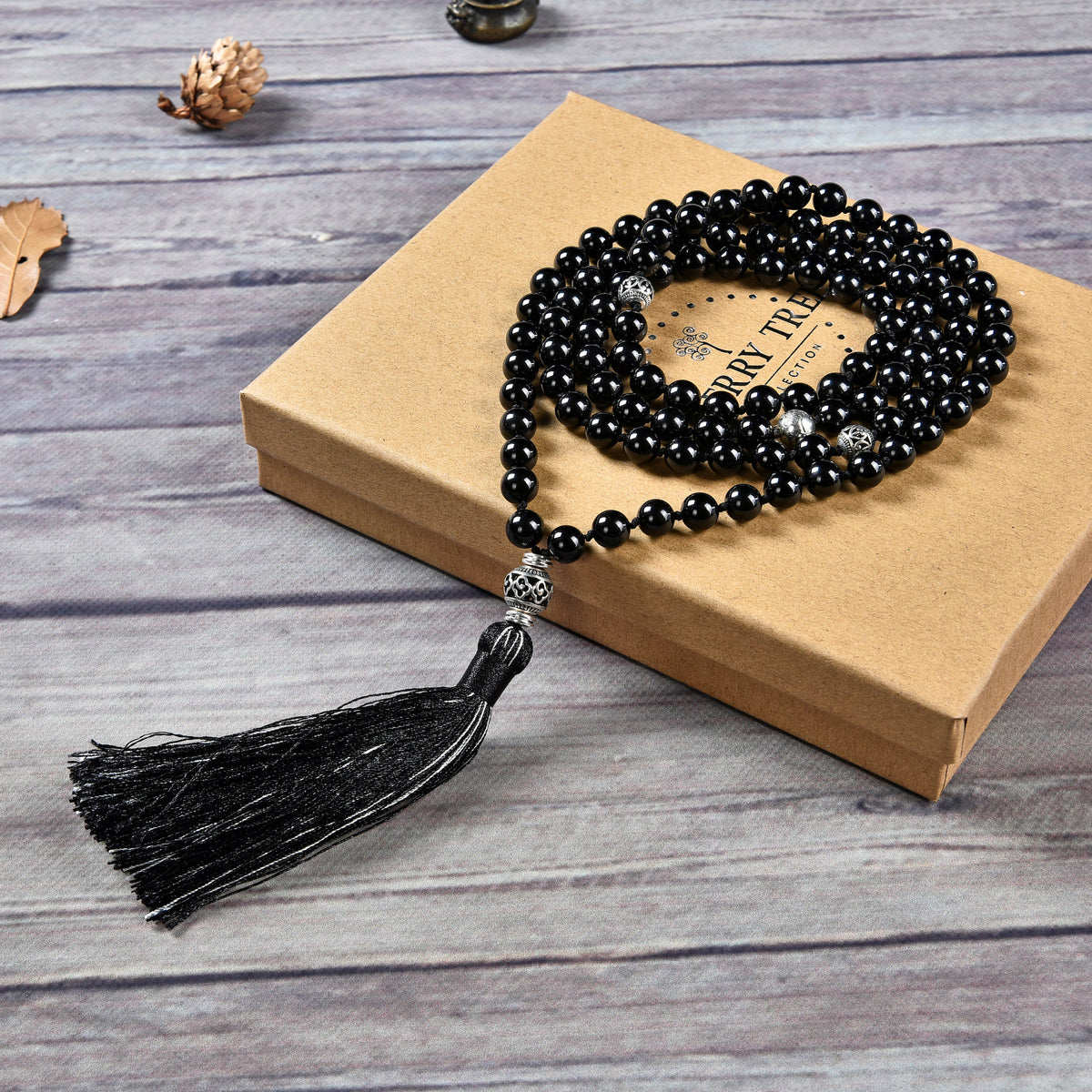  Mala Beads 108 8mm Tibetan Prayer Beads Mala Necklace