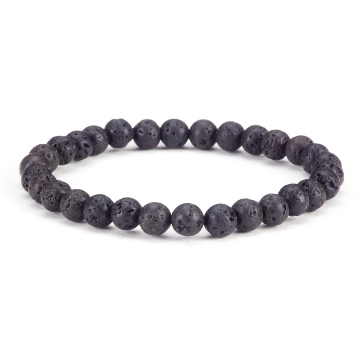 Lava Bead Bracelets 4 Mm Natural Beaded Stretch Bracelets Men Women Bead  Bracelet Can Be Individually Adjusted Perfect Stone Jewelry Accessory active