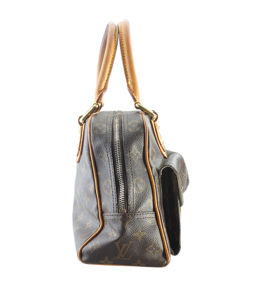 Louis Vuitton M40026 Manhattan PM Monogram Bag | Cash In My Bag