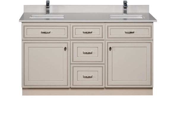 Double Sink Bathroom Cabinet