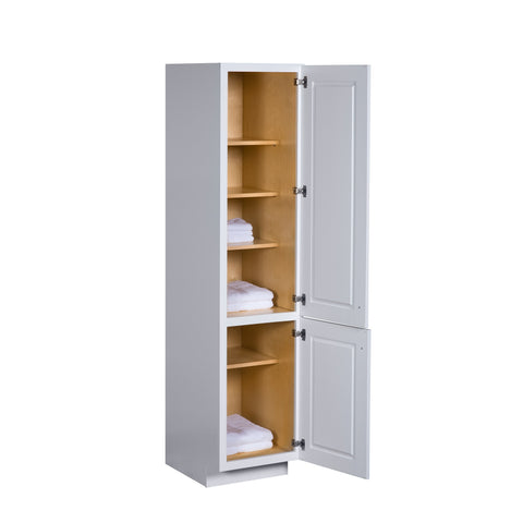 Bathroom Linen Cabinet Tower with Shelves