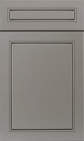 Greige Bathroom Cabinet Door Profile