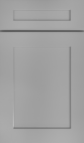 Grey Shaker Bathroom Cabinet Door Profile