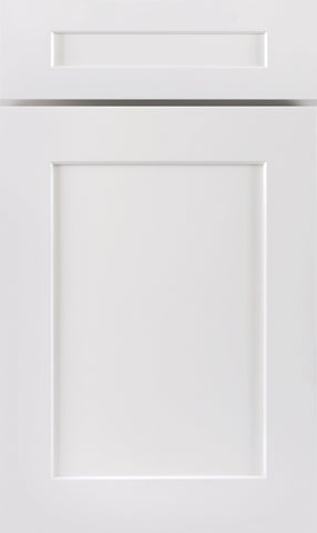 White Shaker Bathroom Cabinet Door Profile