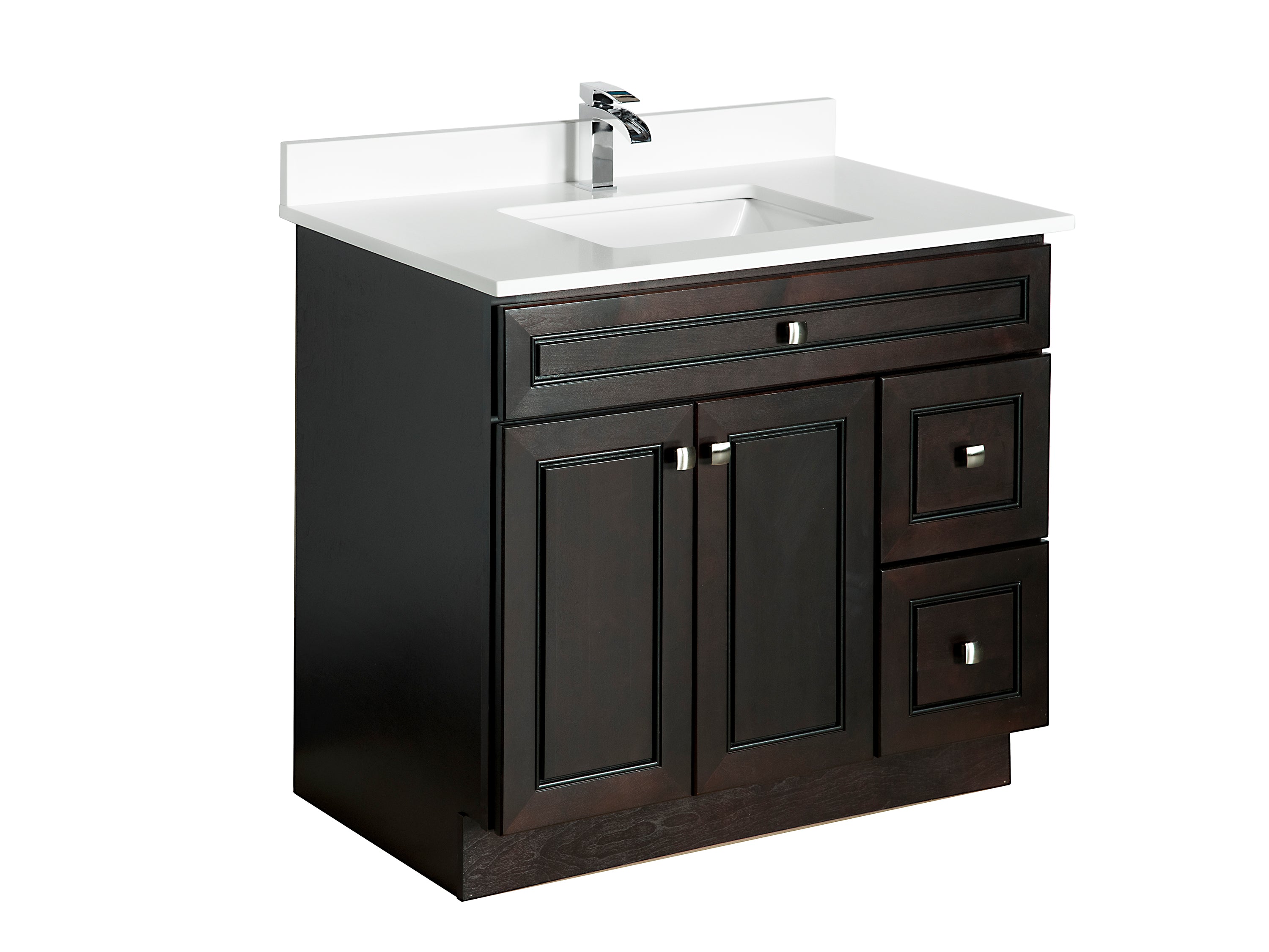 Bathroom Vanity With Drawers Only 36 Inches