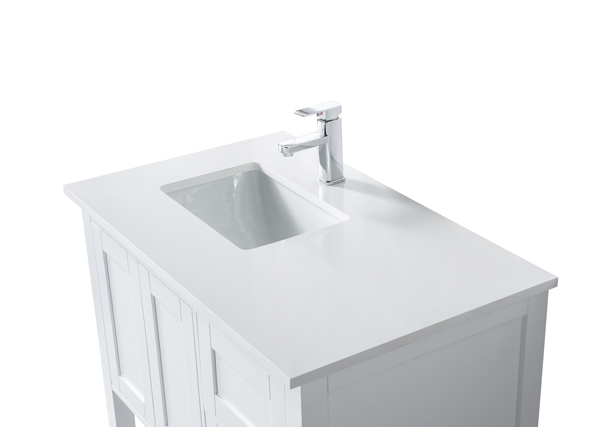 36 Taiya Bathroom Vanity In Toga White Left Offset Sink Broadway Vanities