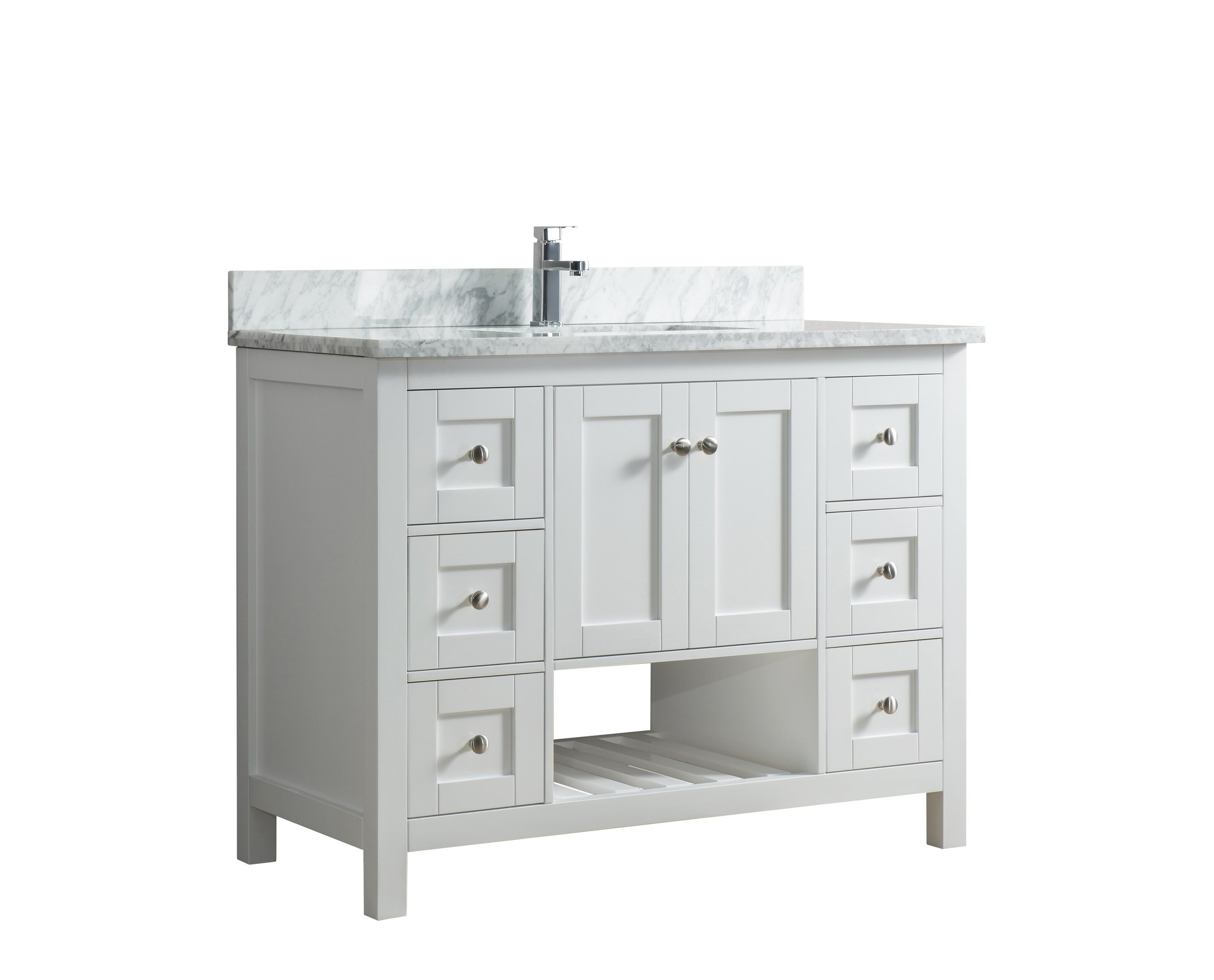 45 Taiya Bathroom Vanity In Toga White Broadway Vanities