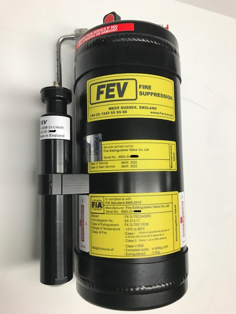 New Fev Fire Bottle Daul Chamber Cylinder Fev Fx G Tec2400r3 Rpxpress