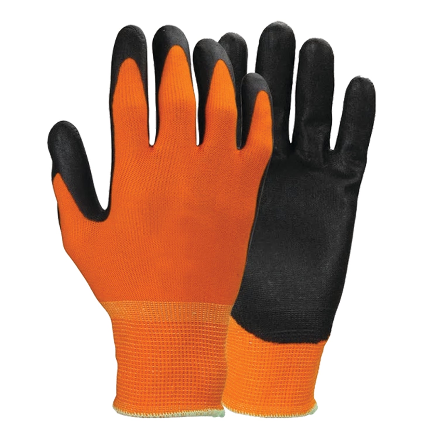 work gloves orange