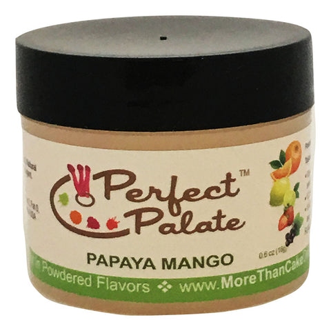 Perfect Palate™ Papaya Mango Powdered Food Baking Flavor .6oz (16g) by More Than Cake - Cricket Creek 
