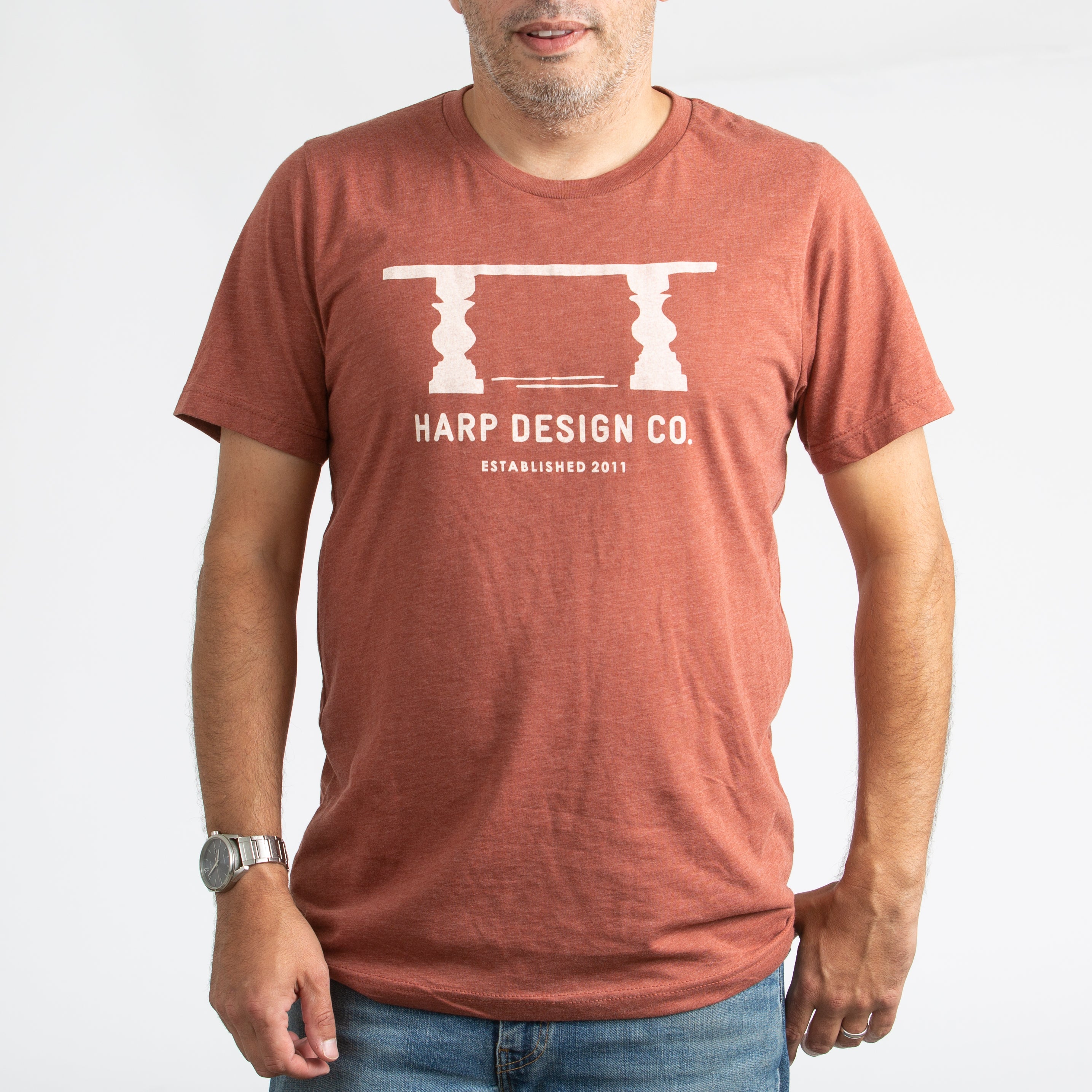 Harp Design Co. Table Print T-Shirt