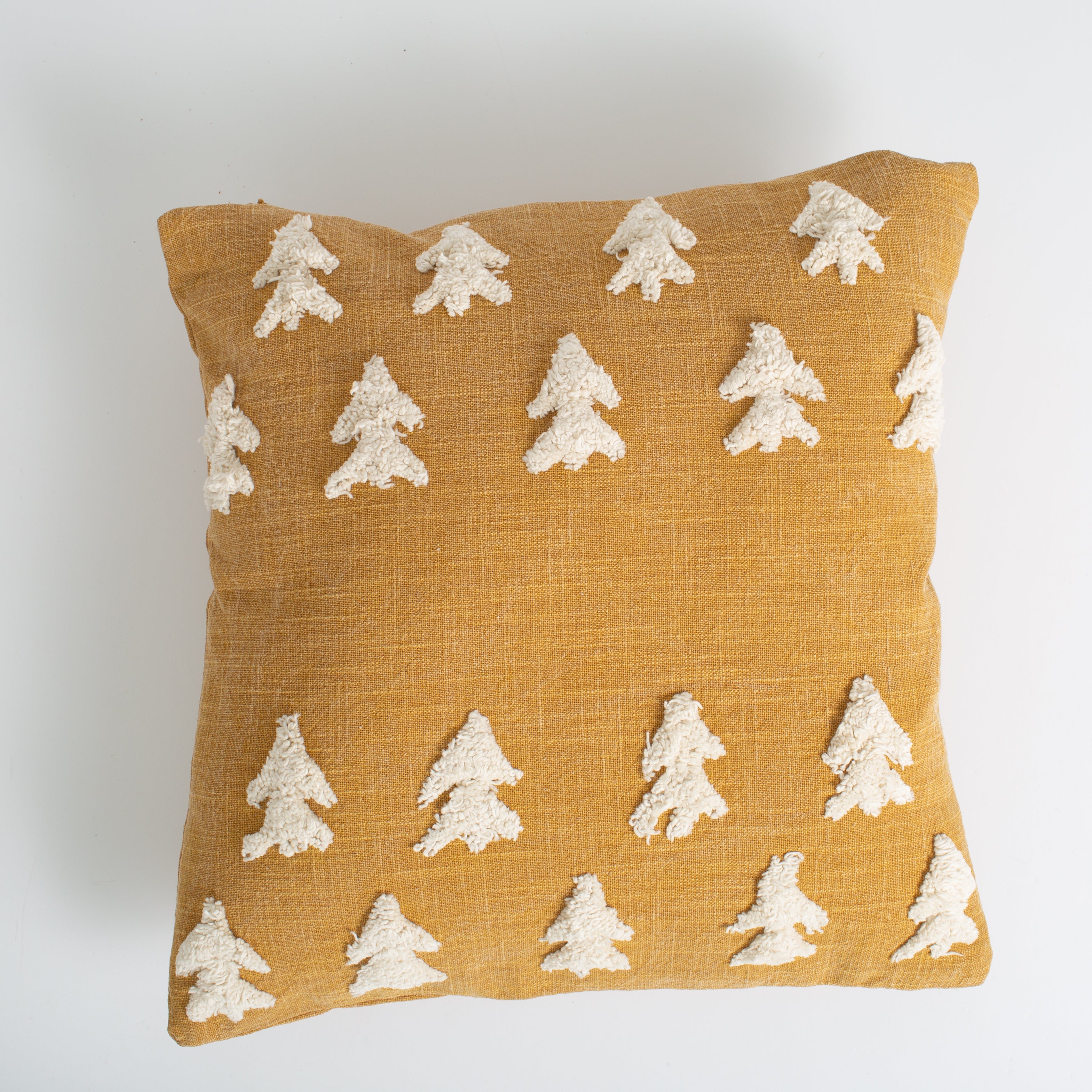 Stonewash Mustard & Cream Pillow