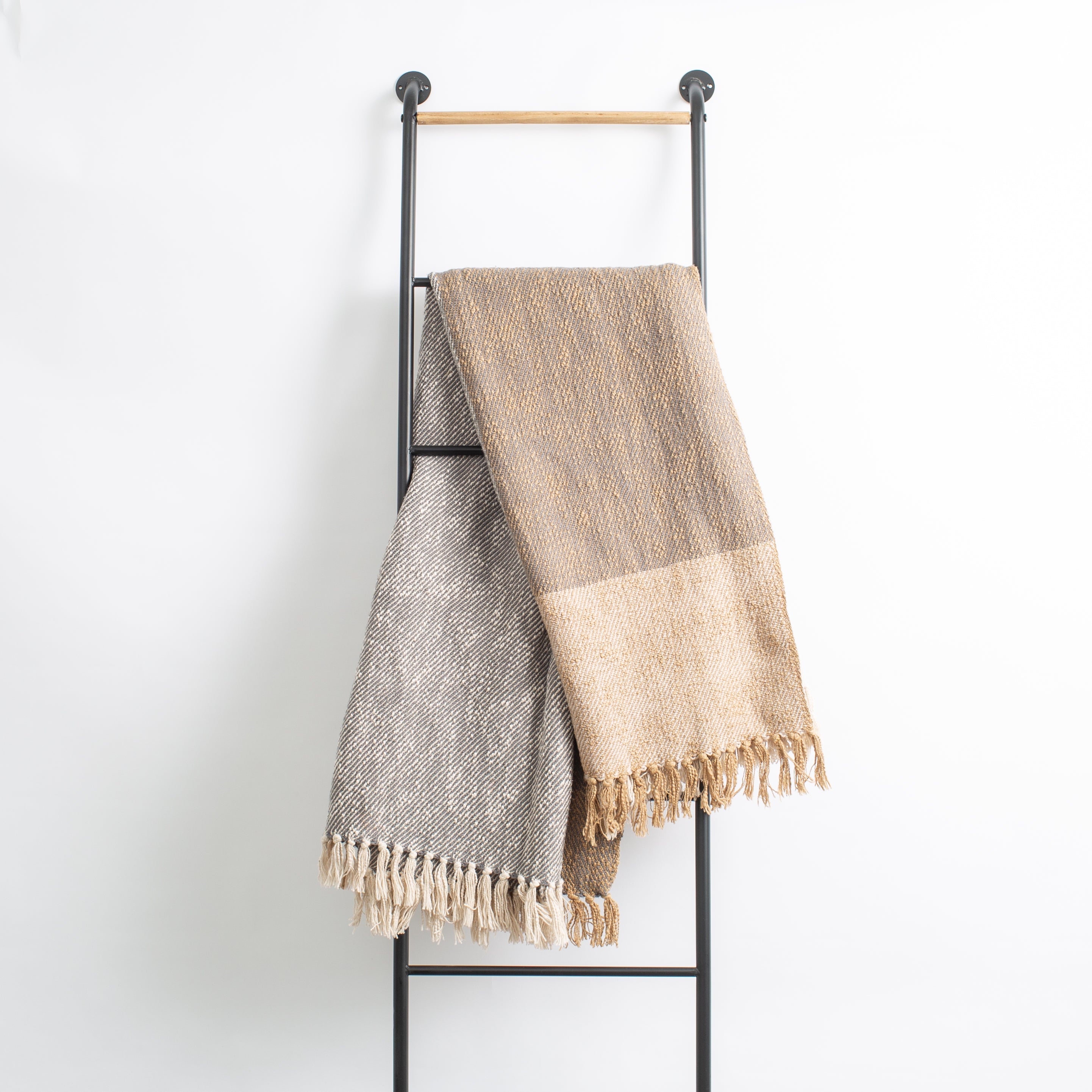 Brown & Gray Throw