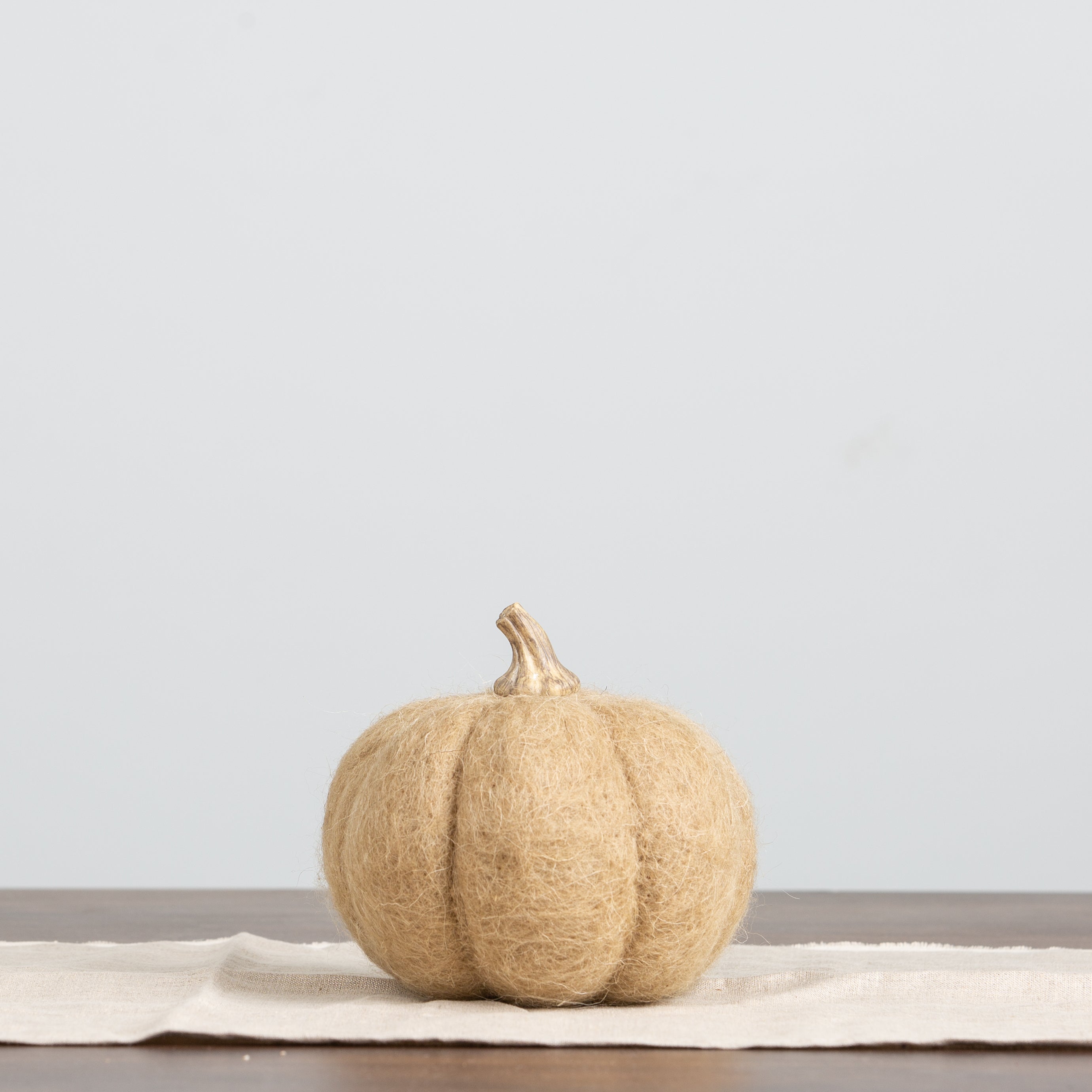 Wool Felt Pumpkin Large