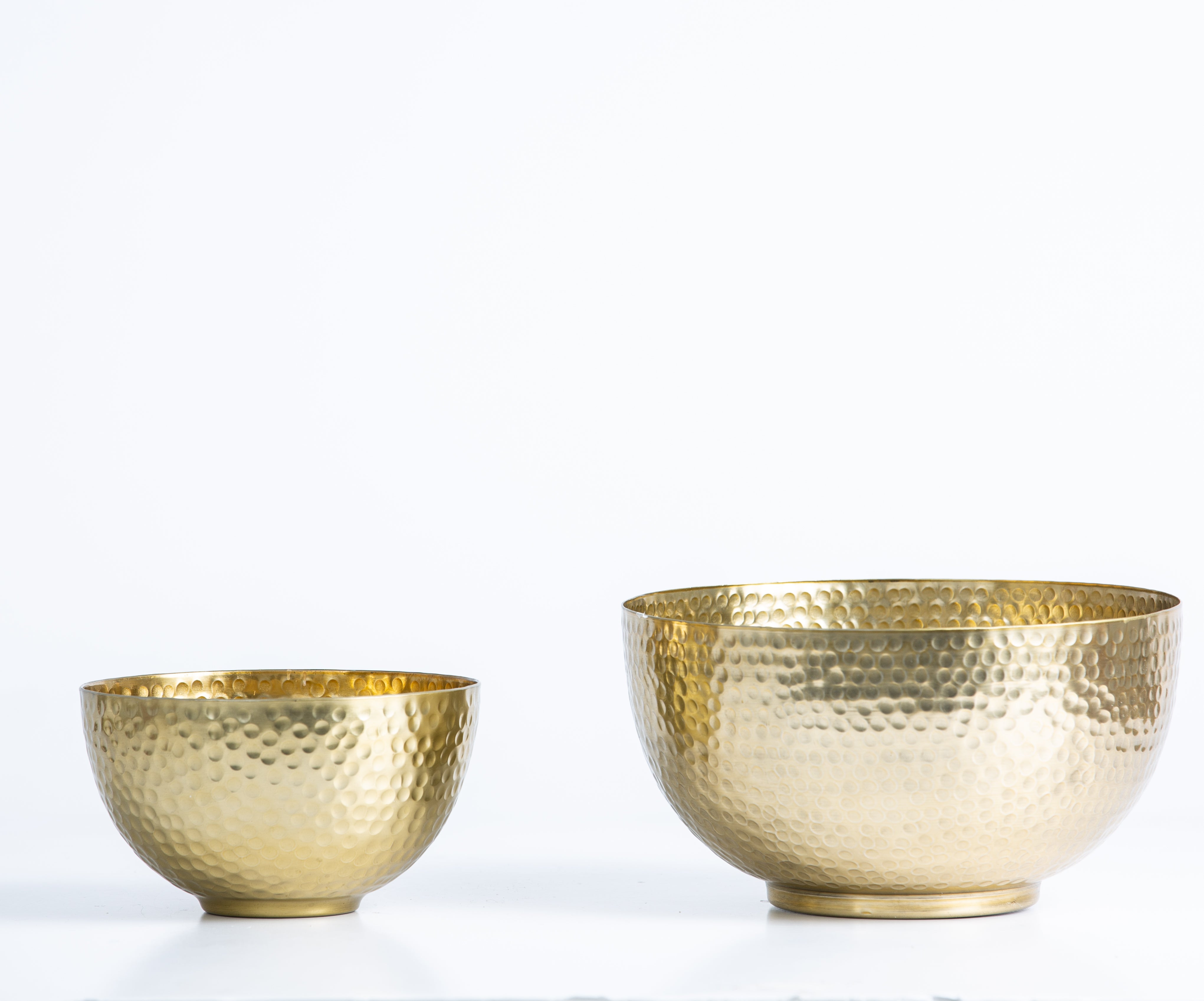 Small Hammered Gold Bowl