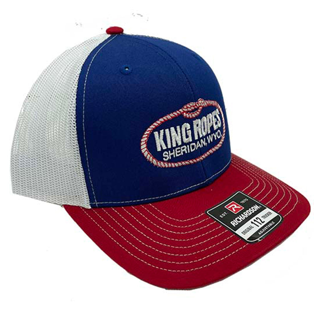 Red, White, and Blue King Ropes Cap – Western Edge, Ltd.