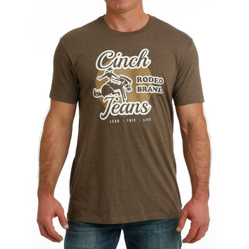 Cinch Men's Brown Rodeo Tee