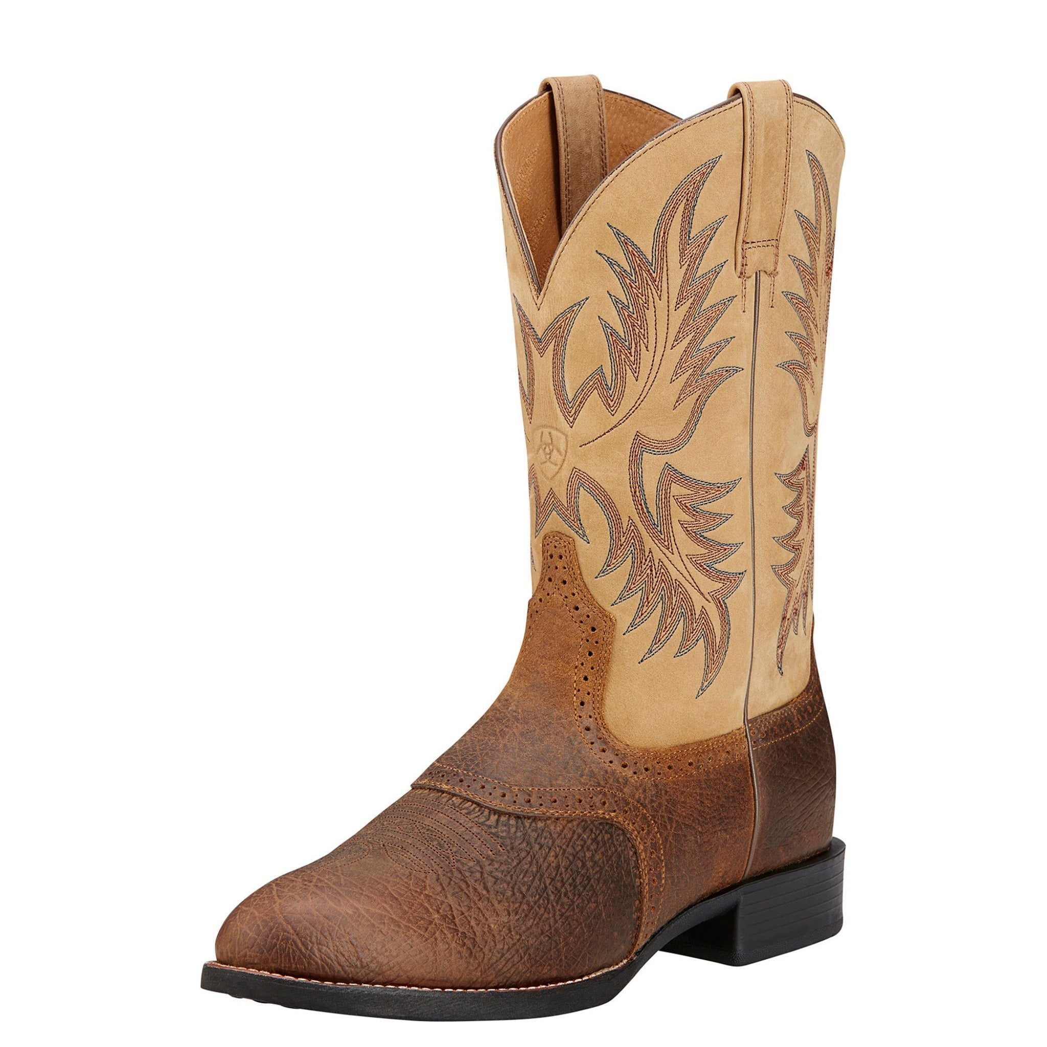 ariat men's round toe boots