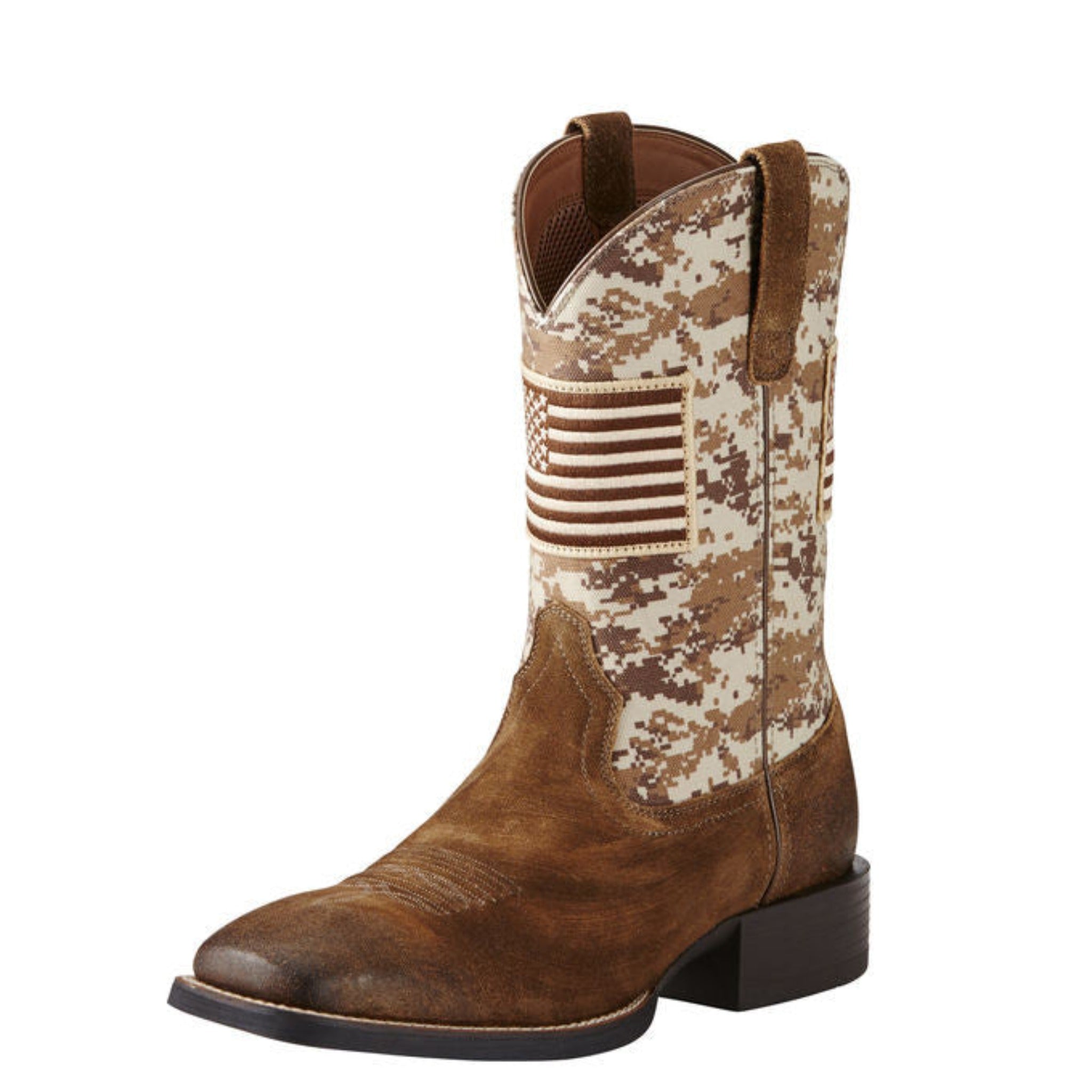 ariat sport square toe western boot