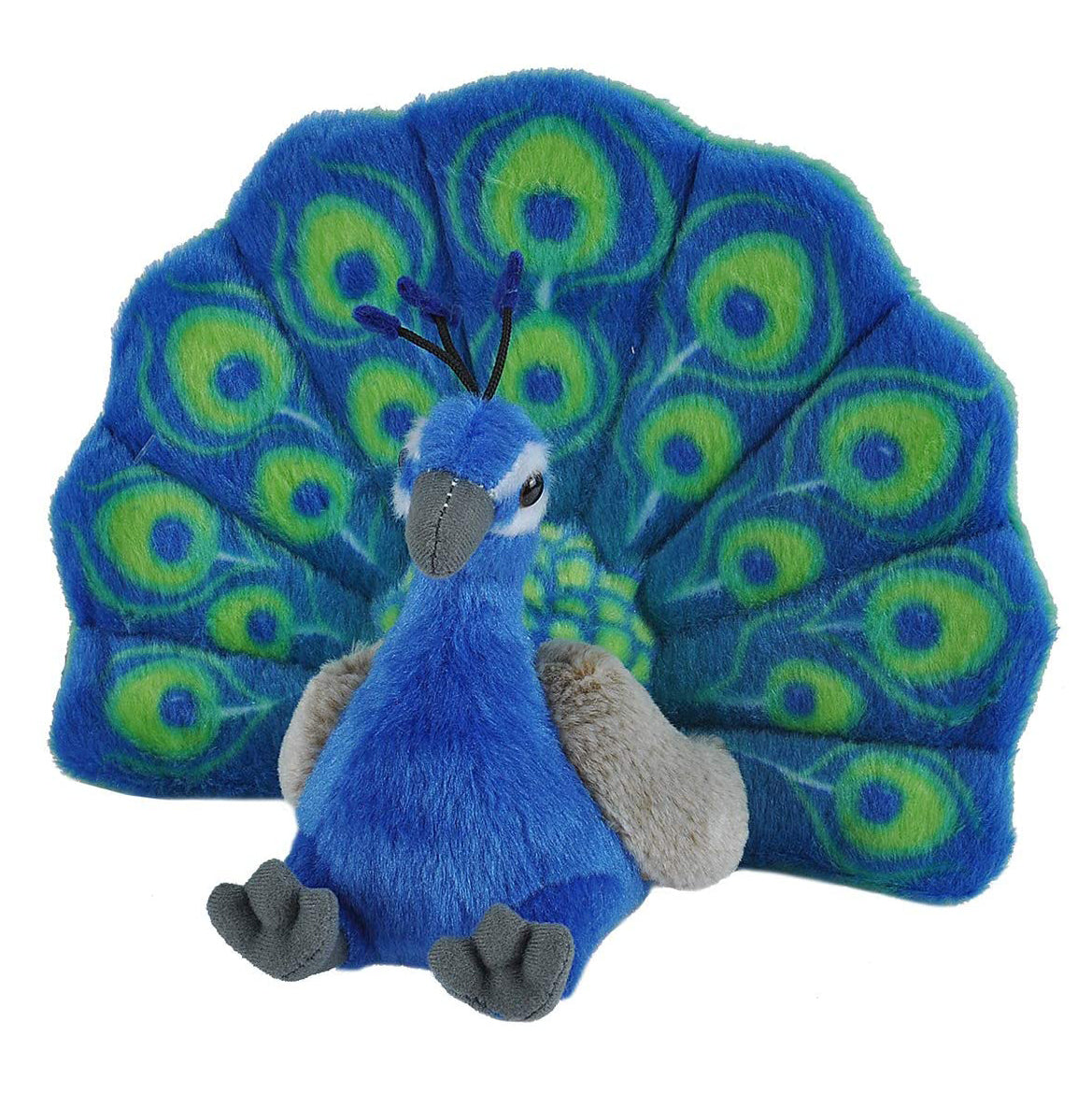 plush peacock