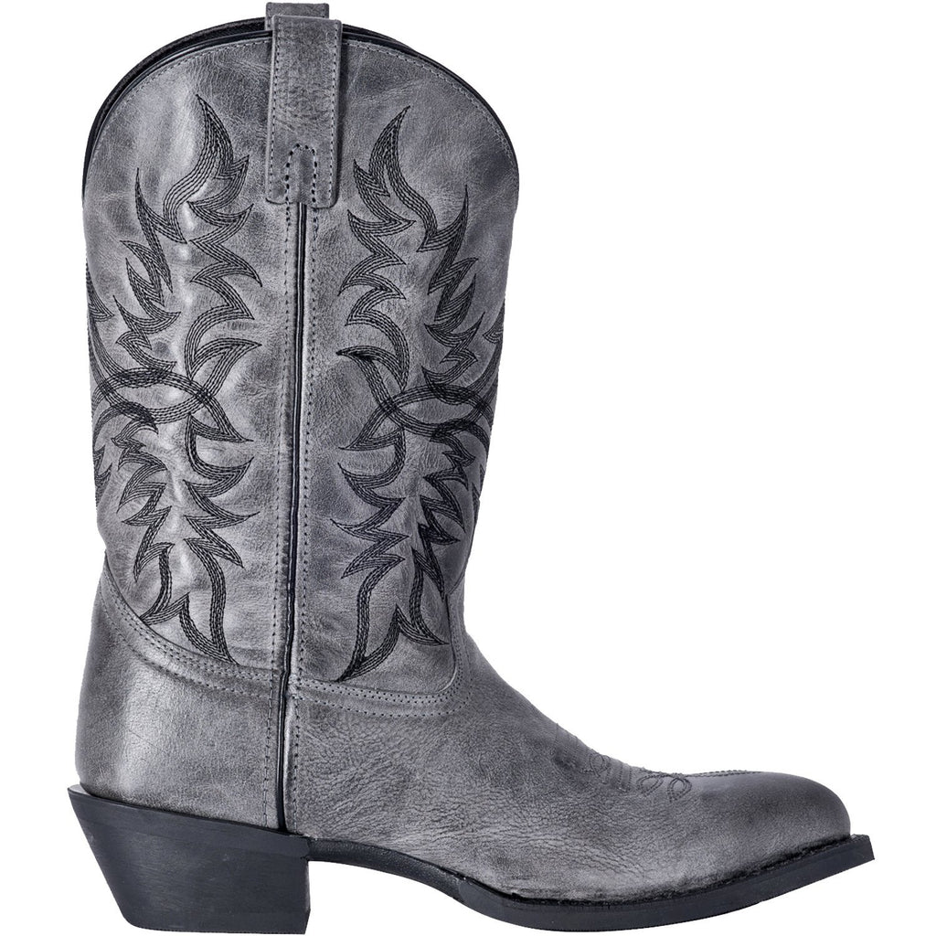 gray cowboy boots mens