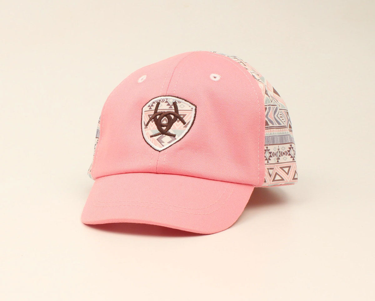 pink ariat hat
