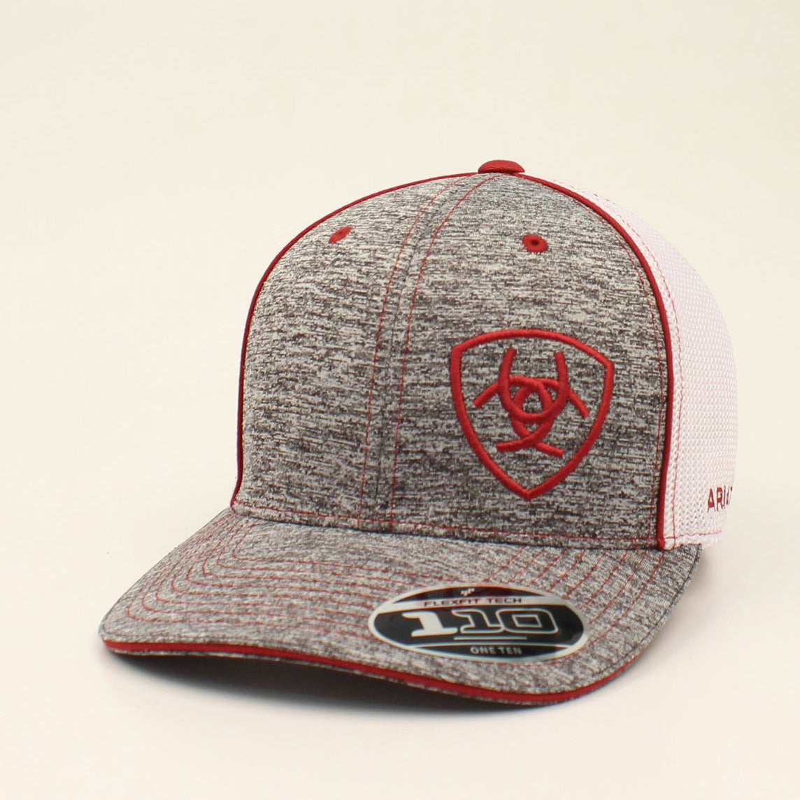 Ariat Red and Grey Logo Cap – Western 