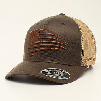 Ariat Brown Patriot Cap – Western Edge 