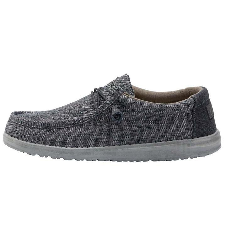 Hey Dude Men's Carbon Wally Woven Casual Shoe – Western Edge, Ltd.