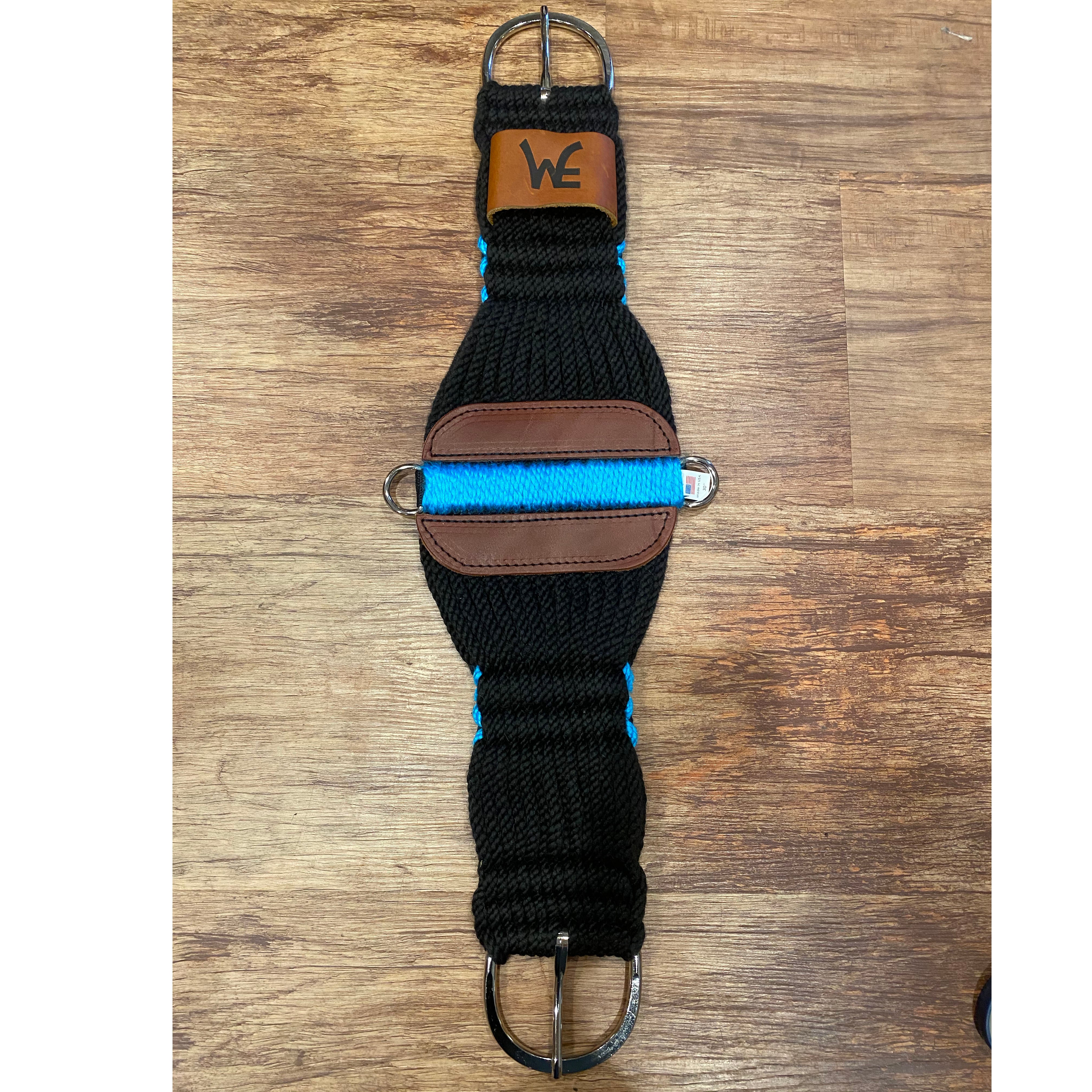 Mustang 27 ST Black and Turquoise Roper 
