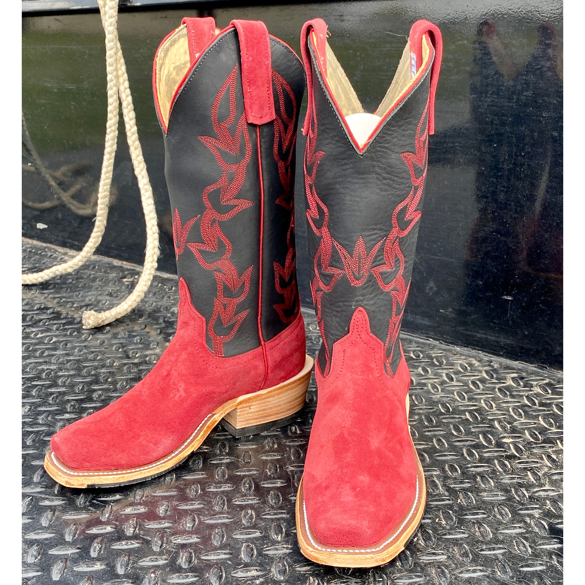 Anderson Bean Men's Firebird Suede Boots – Western Edge, Ltd.