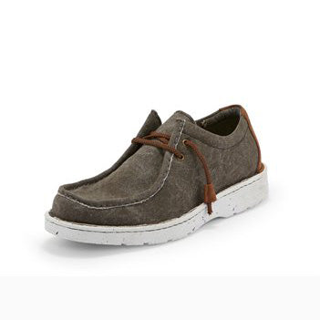 justin men's driver mocs