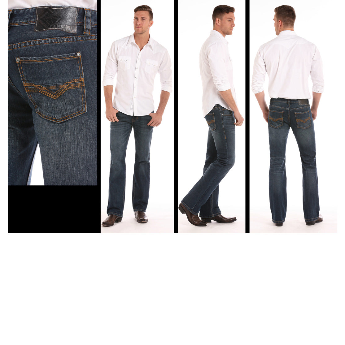 rock and roll pistol straight jeans