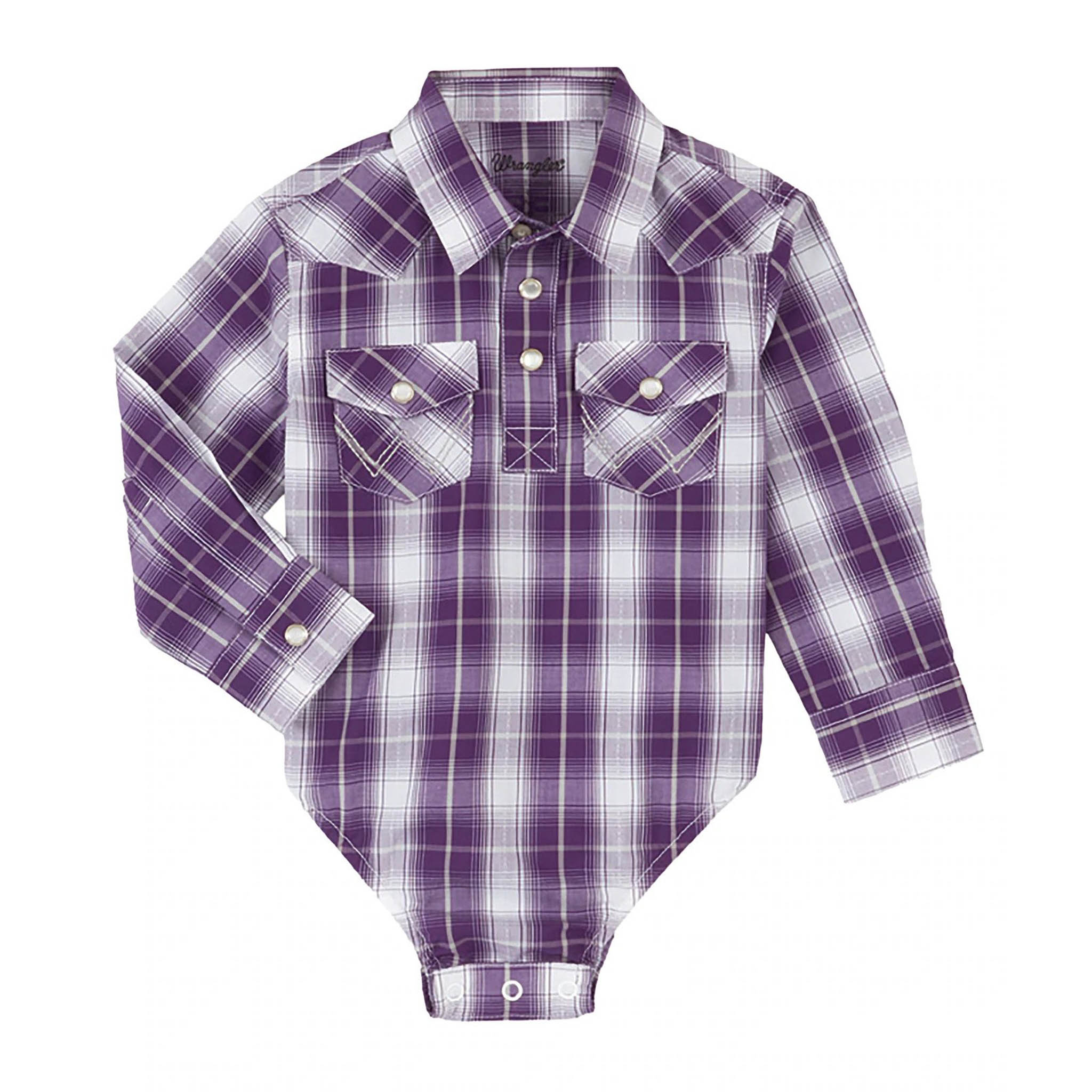 Wrangler Infant Purple Onesie – Western Edge, Ltd.