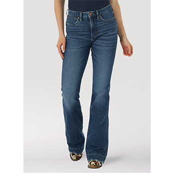 Wrangler Retro Lauren High Rise Trouser Jean – Western Edge, Ltd.