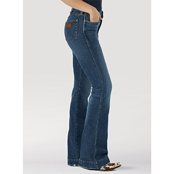 Wrangler Retro Lauren High Rise Trouser Jean – Western Edge, Ltd.