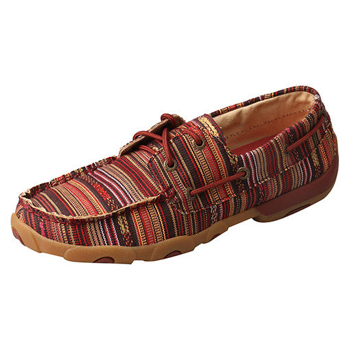 Twisted X Women's Red Multi Driving 
